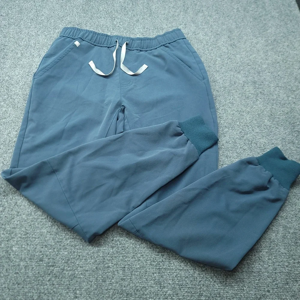 FIGS Technical Collection Zamorra Scrub Joggers Blue MXXSW2004 Mens Small